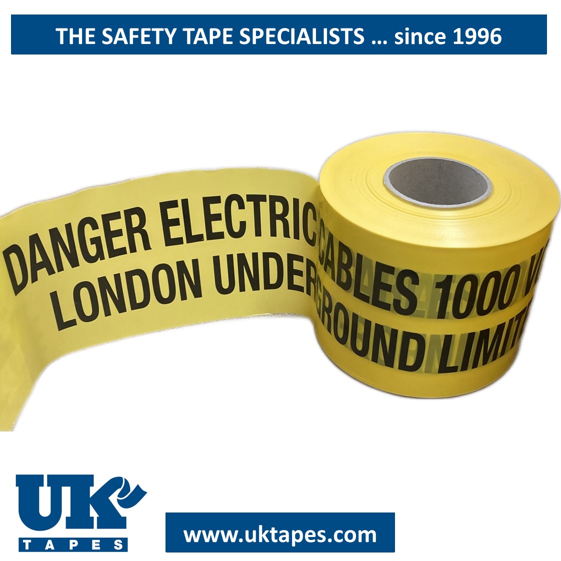 LONDON UNDERGROUND warning tape