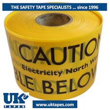 ELECTRICITY NORTH WEST warning tape