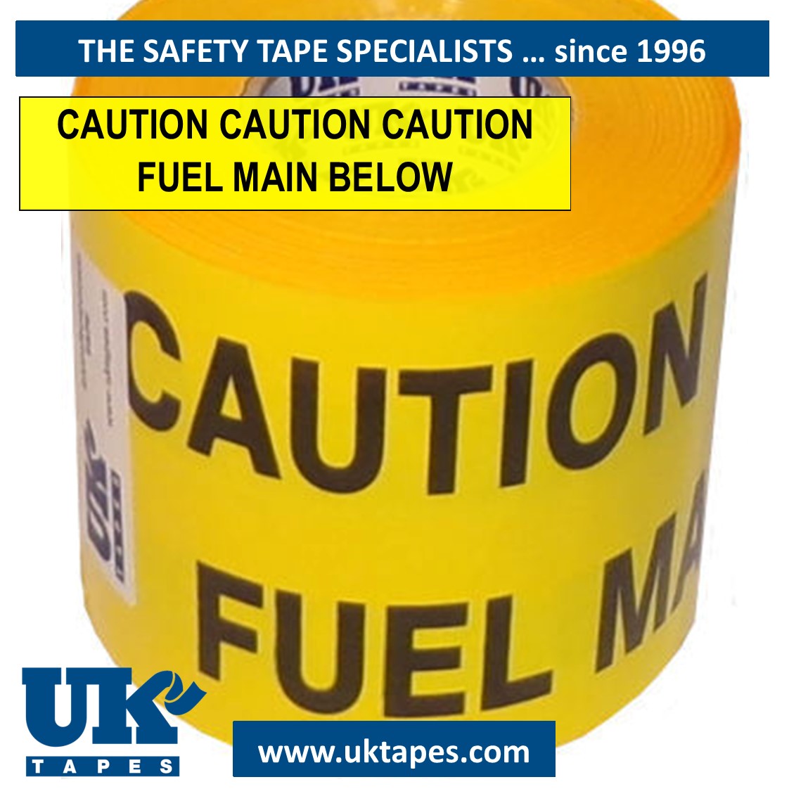 TRENCHTAPE&trade; warning tape: FUEL MAIN