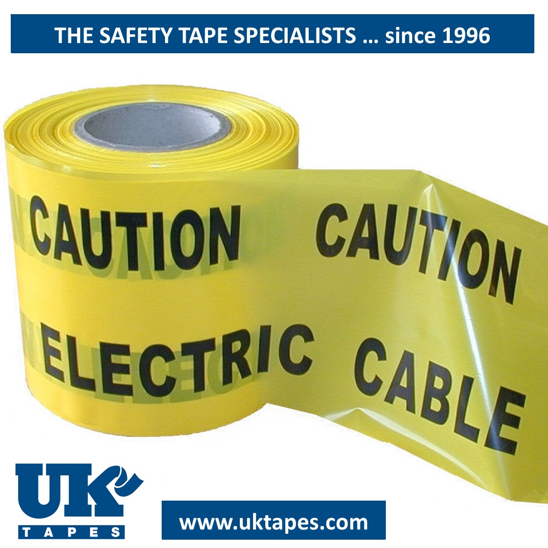 HEPTAPE underground warning tape: ELECTRIC CABLE