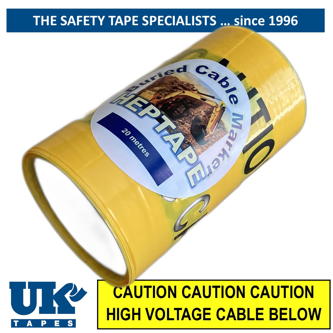 Handy 20M TRENCHTAPE&trade;: HIGH VOLTAGE CABLE