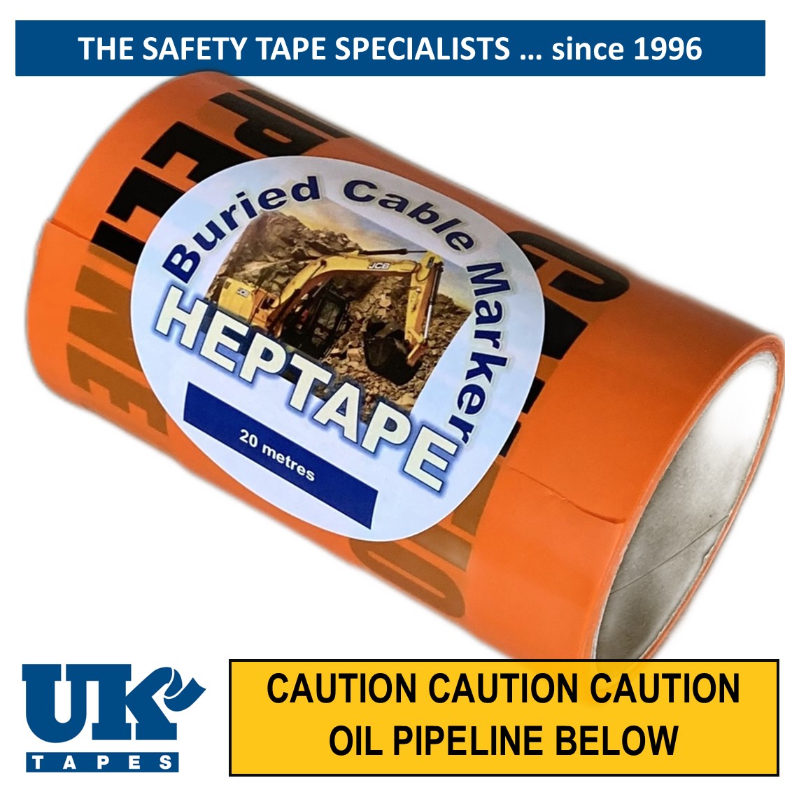 Handy 20M TRENCHTAPE&trade;: OIL PIPELINE