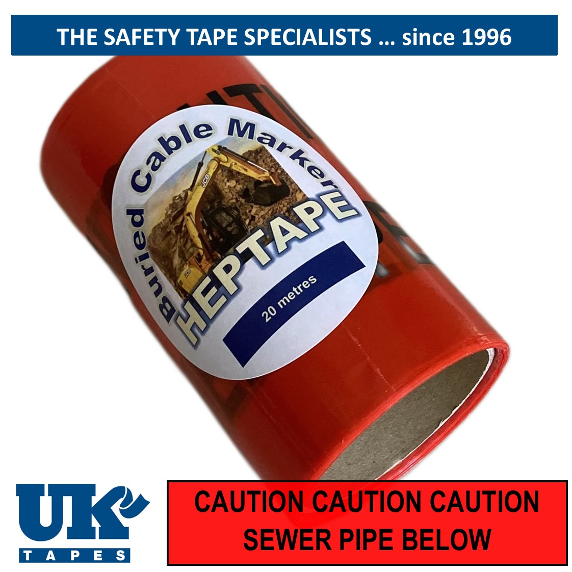 Handy 20M TRENCHTAPE&trade;: SEWER PIPE