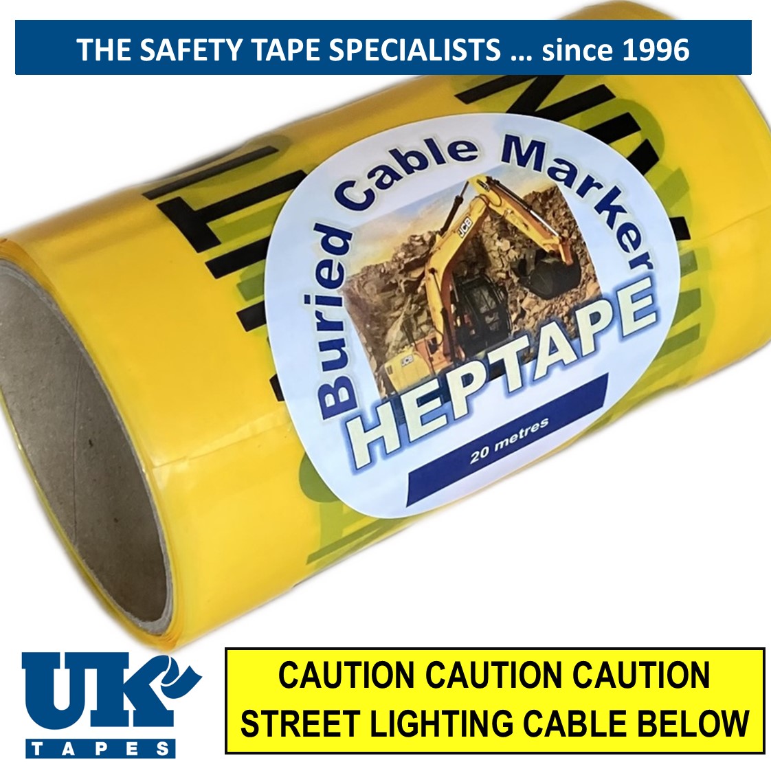 Handy 20M TRENCHTAPE&trade;: STREET LIGHTING CABLE