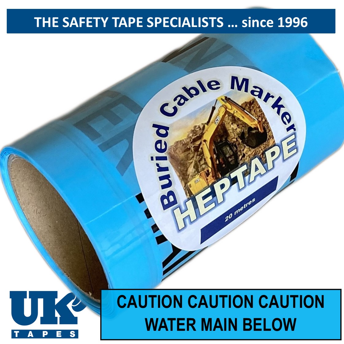 Handy 20M TRENCHTAPE&trade;: WATER MAIN