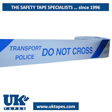 TRANSPORT POLICE DO NOT CROSS barrier tape