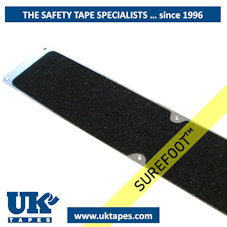 SUREFOOT Anti-slip metal plate cleats: black