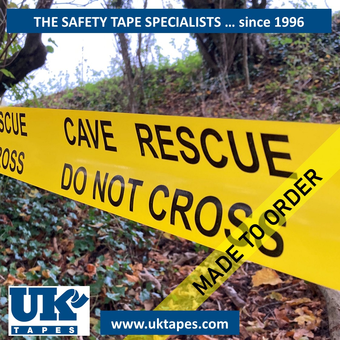CAVE RESCUE DO NOT CROSS barrier tape (200M)