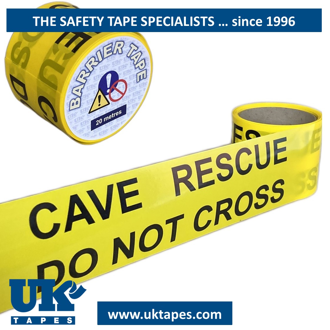 CAVE RESCUE barrier tape (20M)