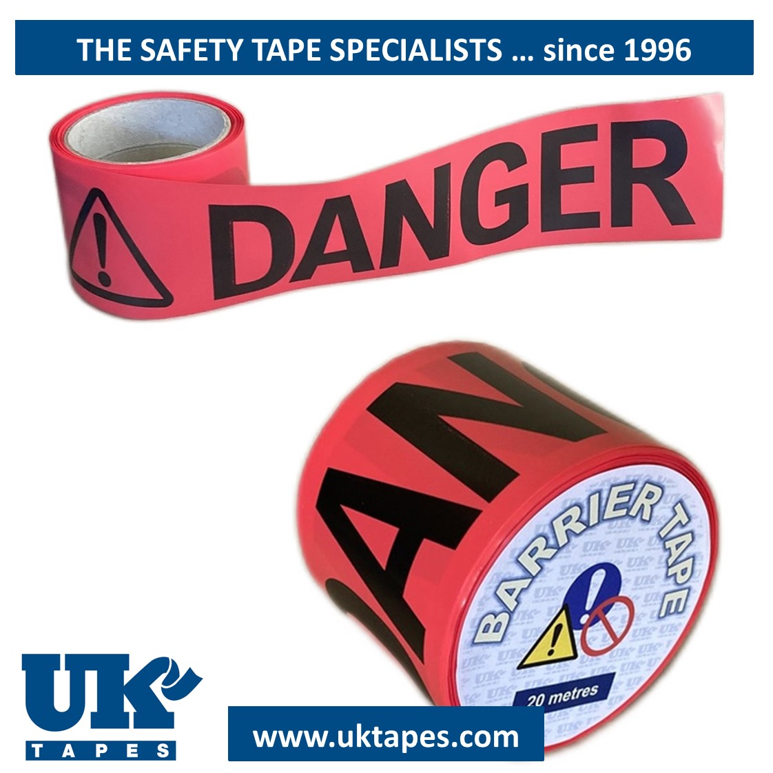 DANGER DANGER barrier tape (20M)