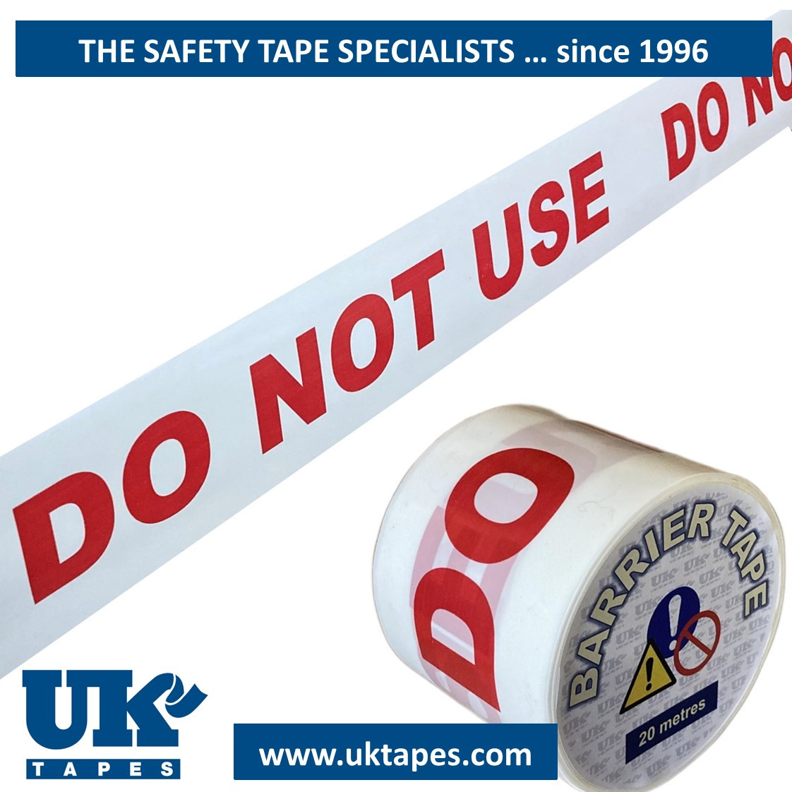 DO NOT USE barrier tape (20M)