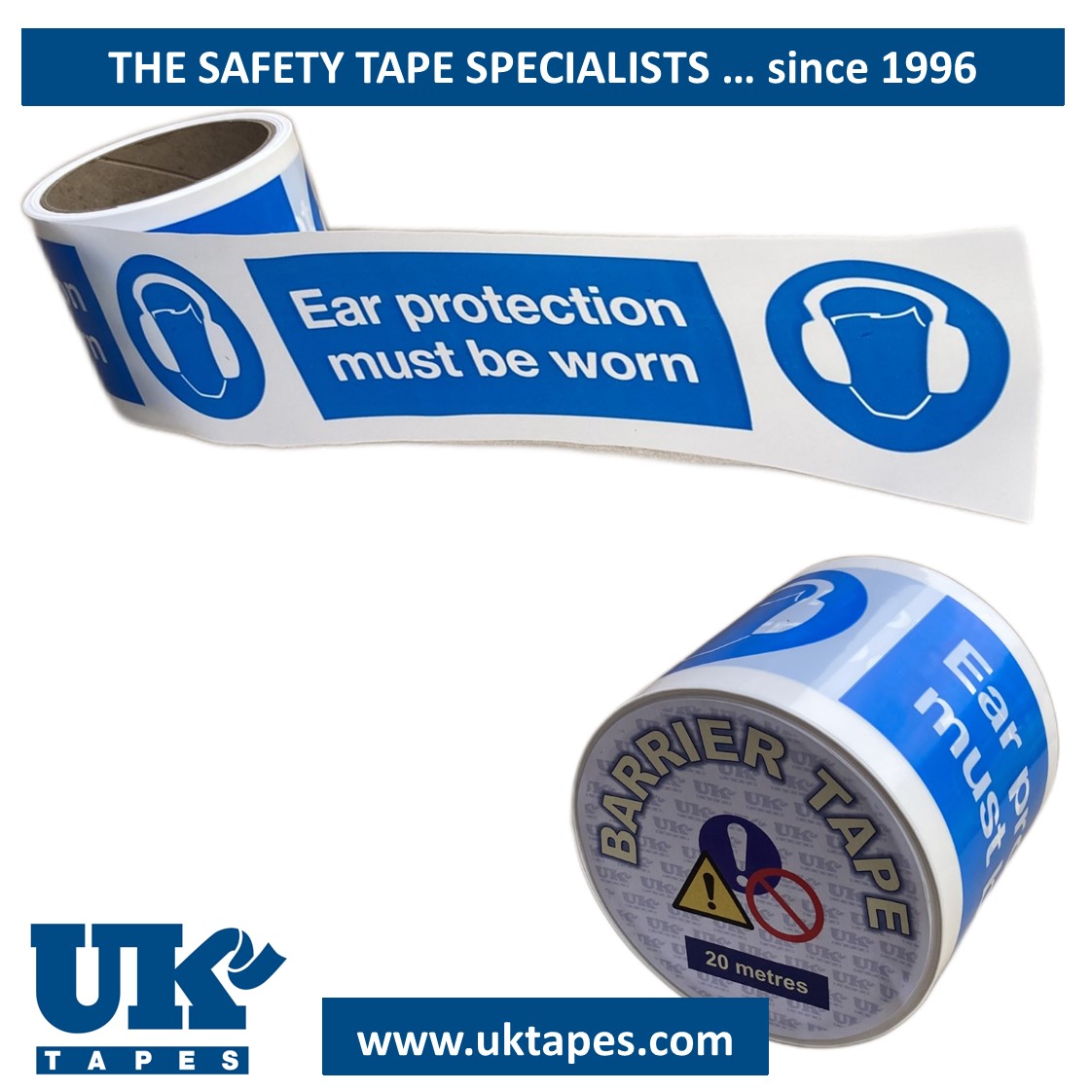 EAR PROTECTION barrier tape (20M)