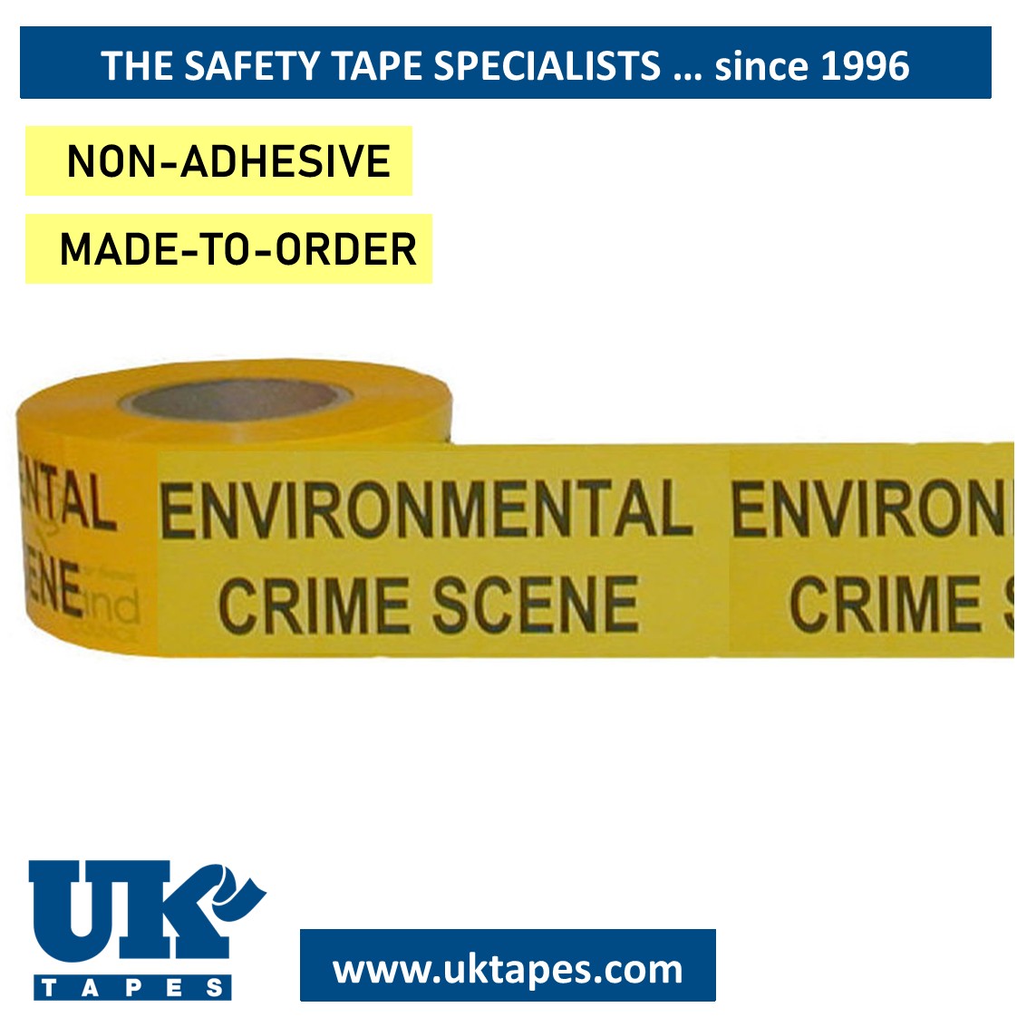 ENVIRONMENTAL CRIME SCENE barrier tape (200M)