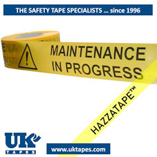 MAINTENANCE IN PROGRESS barrier tape (200M)