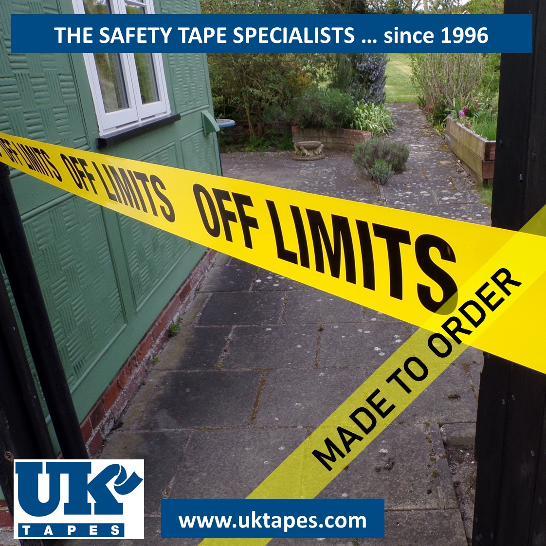 OFF LIMITS barrier tape (200M)