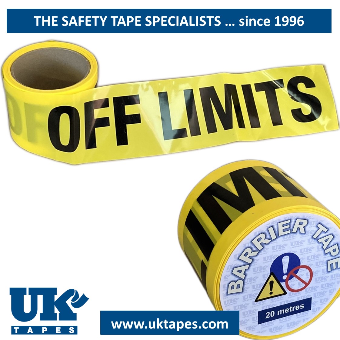 OFF LIMITS barrier tape (20M)