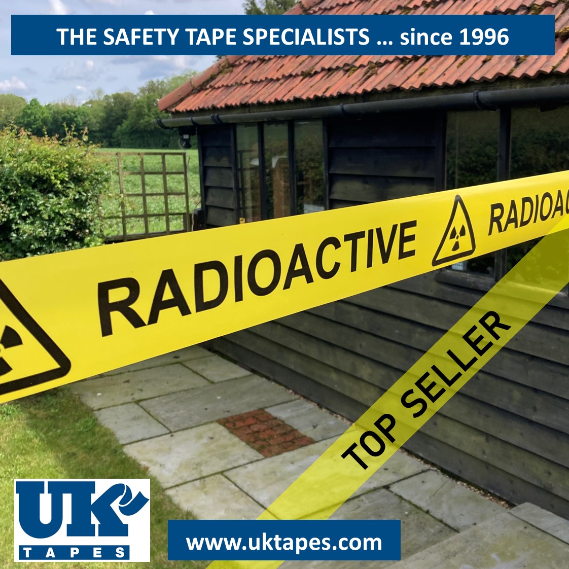 RADIOACTIVE barrier tape (200M)