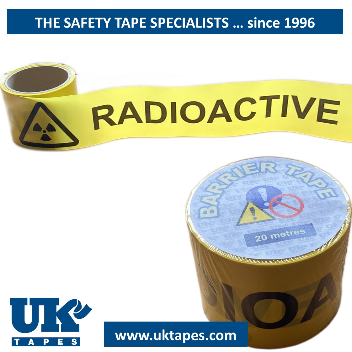 RADIOACTIVE barrier tape (20M)