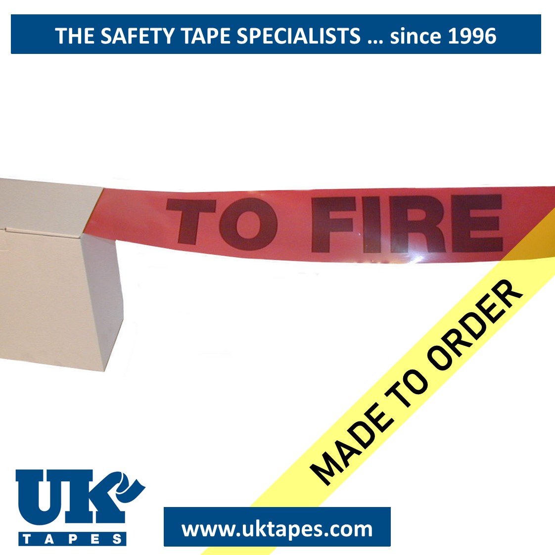 TO FIRE barrier tape (200M)