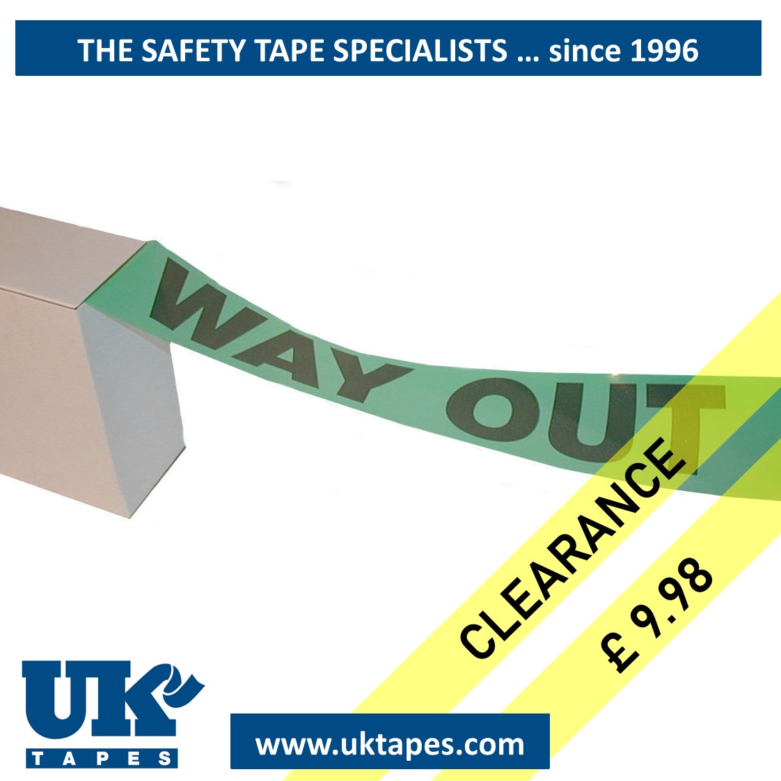 WAY OUT barrier tape (200M)