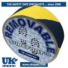 SUREFOOT Anti-slip Tape: removable (striped)