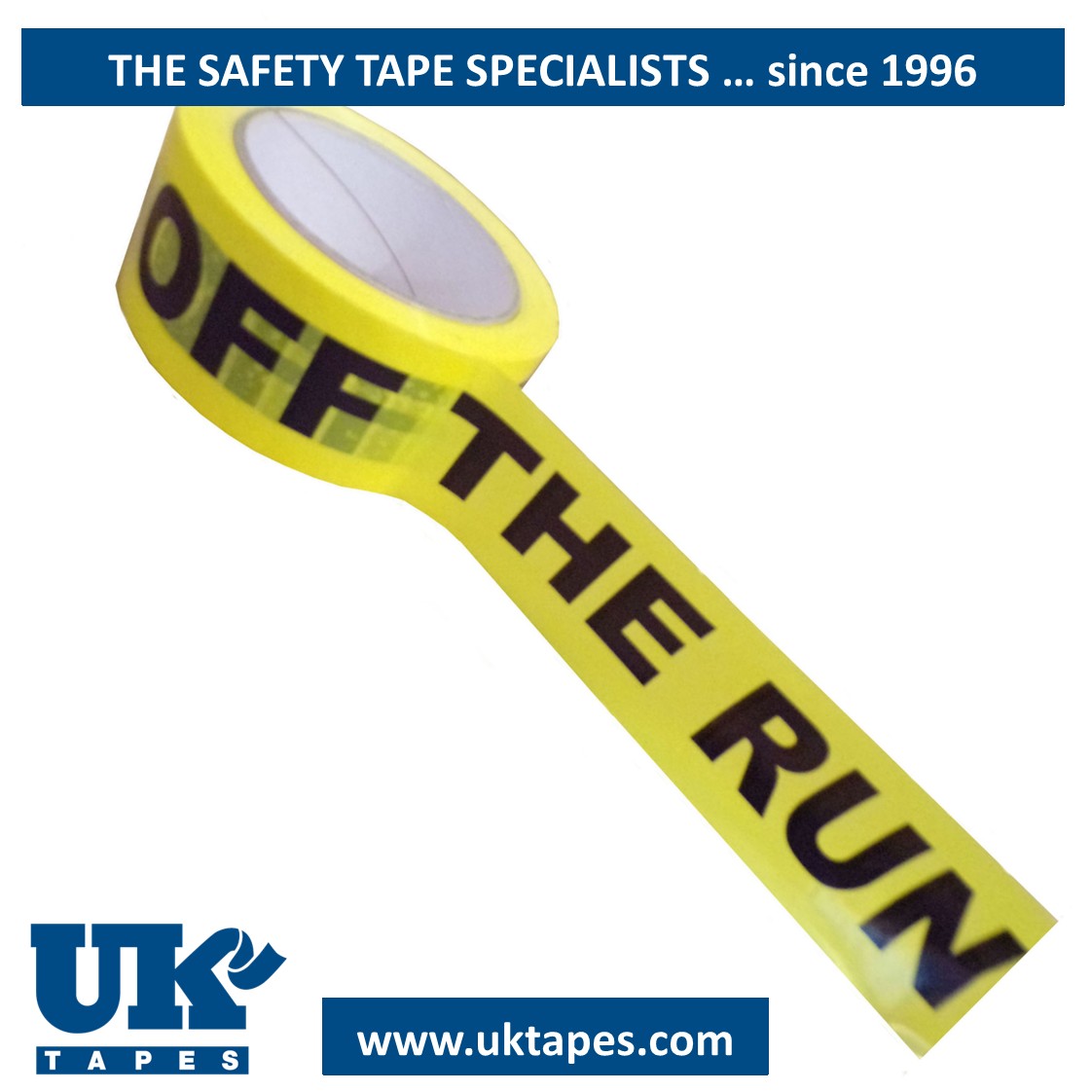 OFF THE RUN adhesive tape