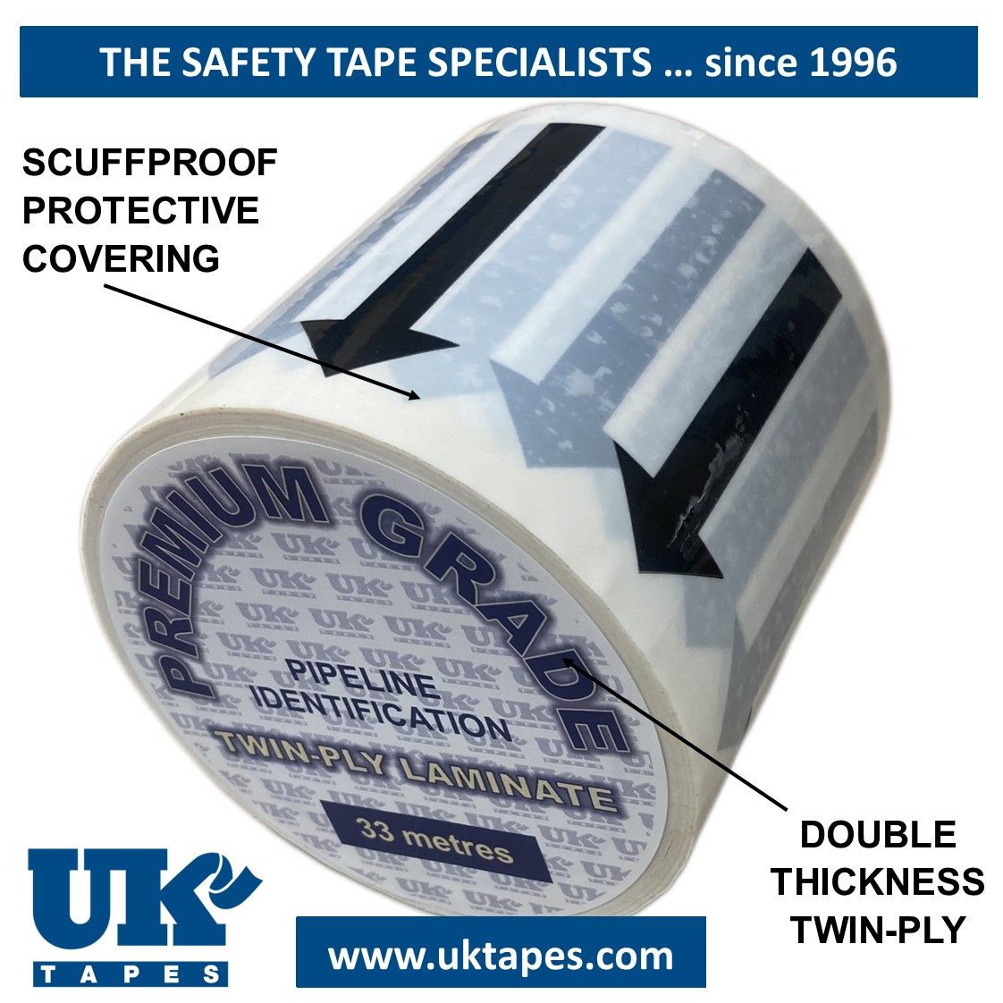 DIRECTIONAL ARROW Marking Tape (96mm)