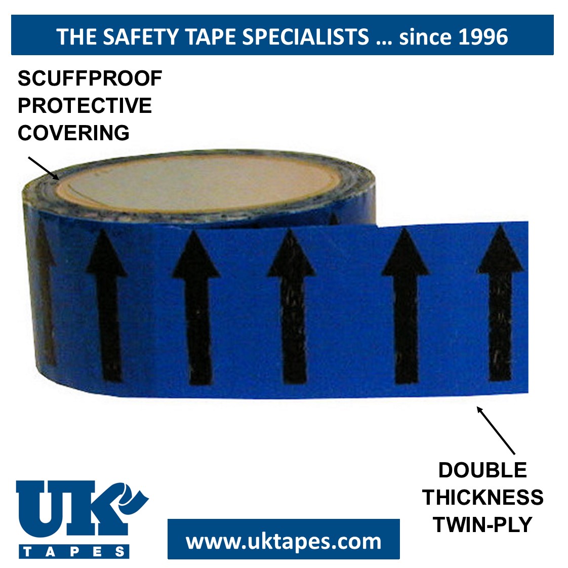 ARROW Marking Tape (auxiliary blue)