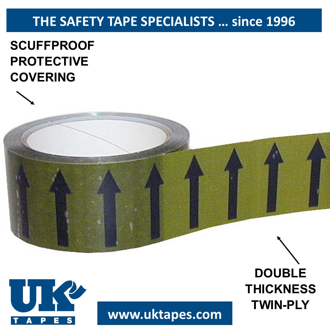 ARROW Marking Tape (green)