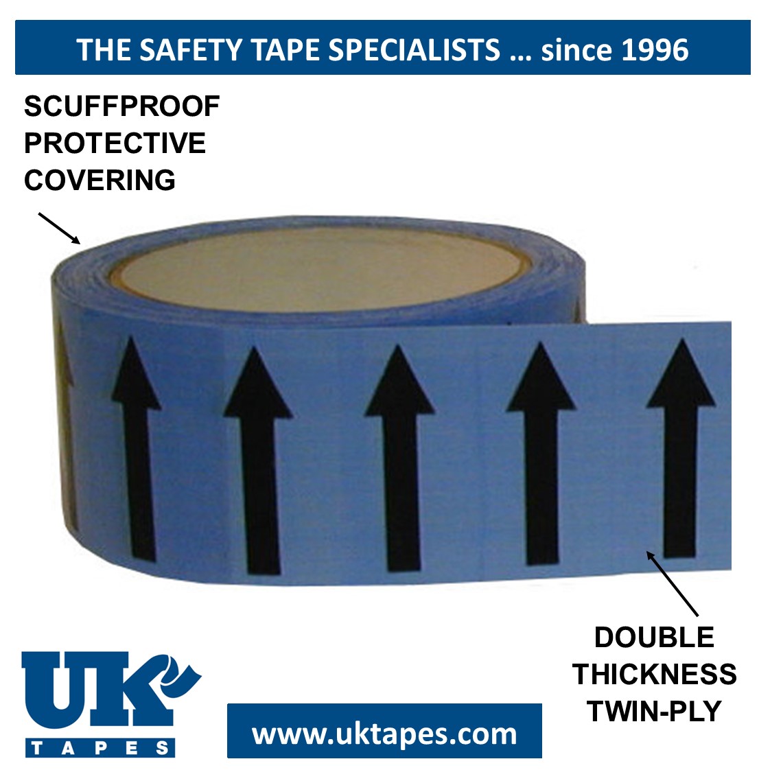 ARROW Marking Tape (light blue)