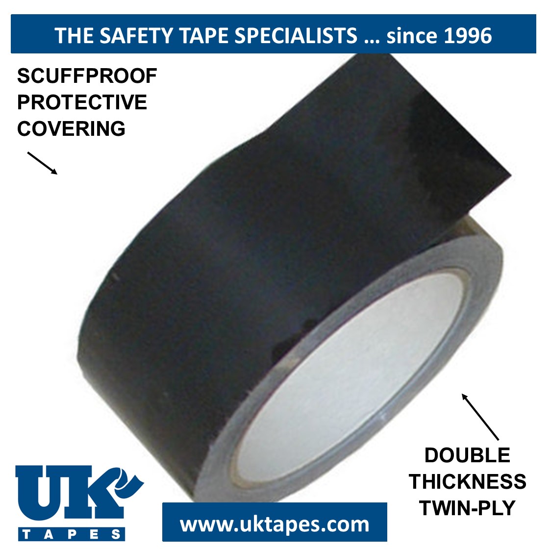 BLACK 00-E-53 Pipe Marking Tape