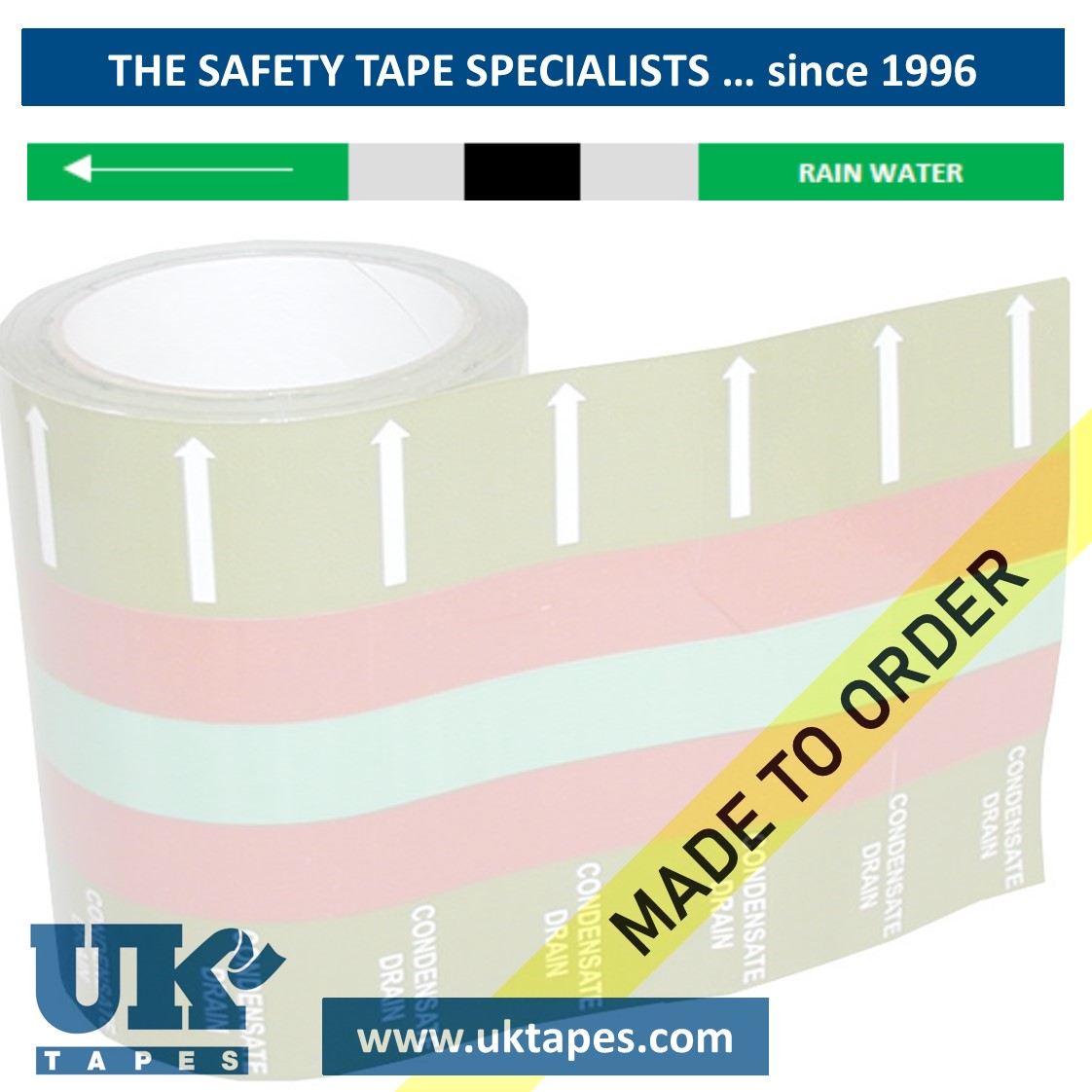 RAIN WATER self-adhesive pipe banding tape