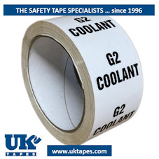 G2 COOLANT Pipe Marking Tape
