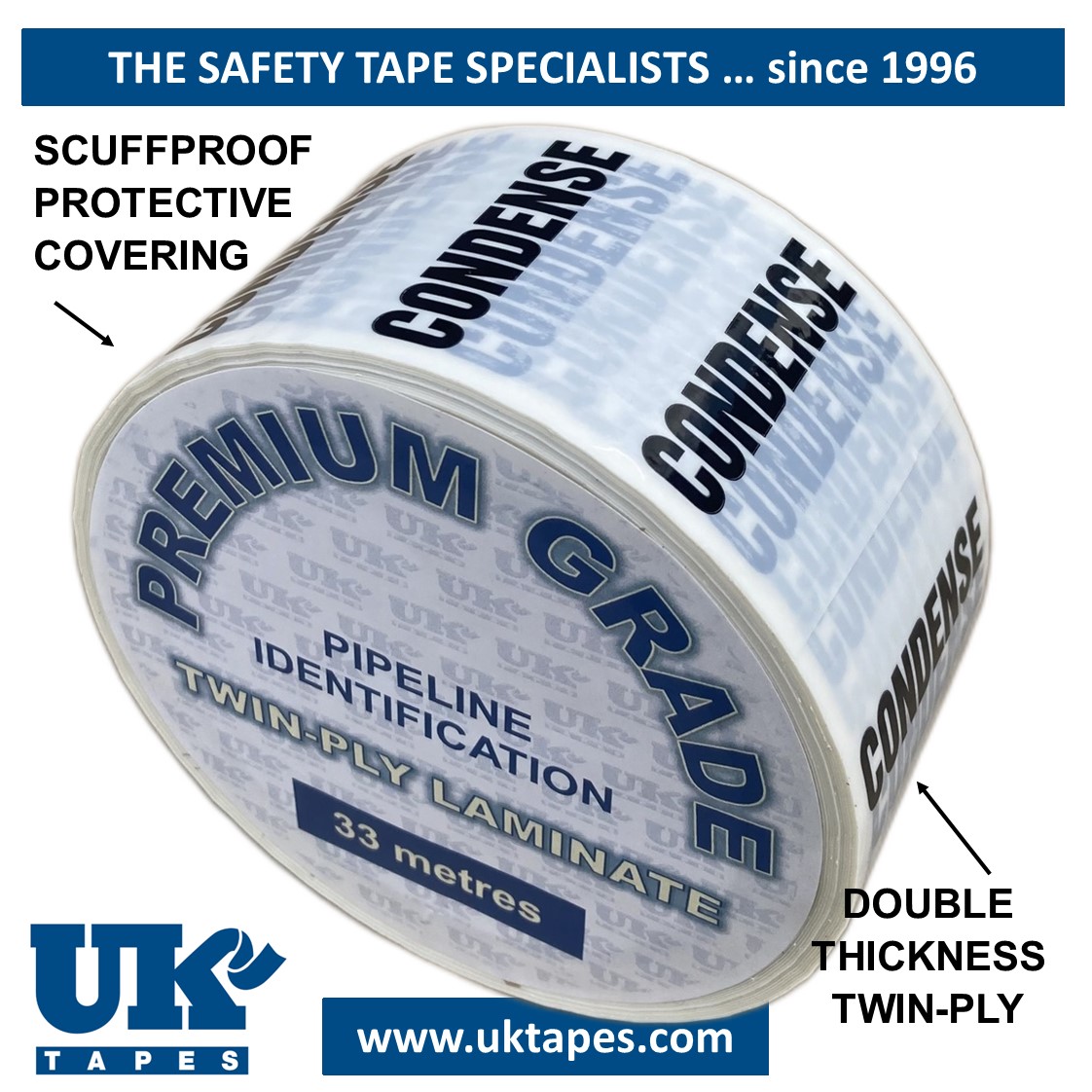 CONDENSE Pipe Marking Tape