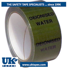 DE-IONISED WATER Pipe Marking Tape
