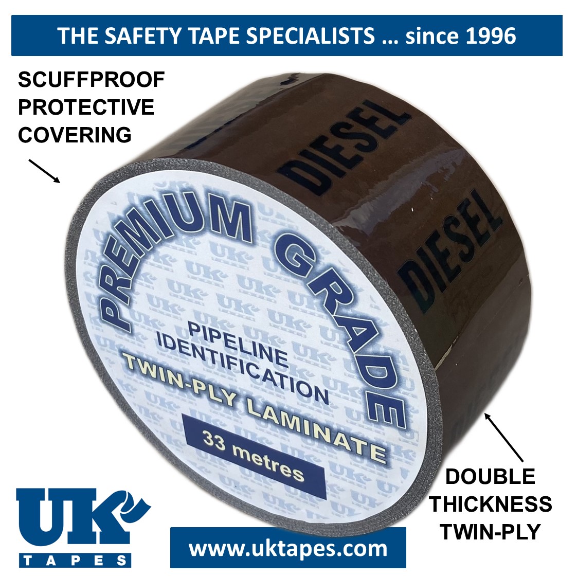 DIESEL Pipe Marking Tape