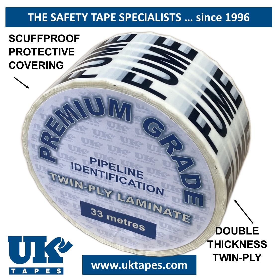 FUME Pipe Marking Tape
