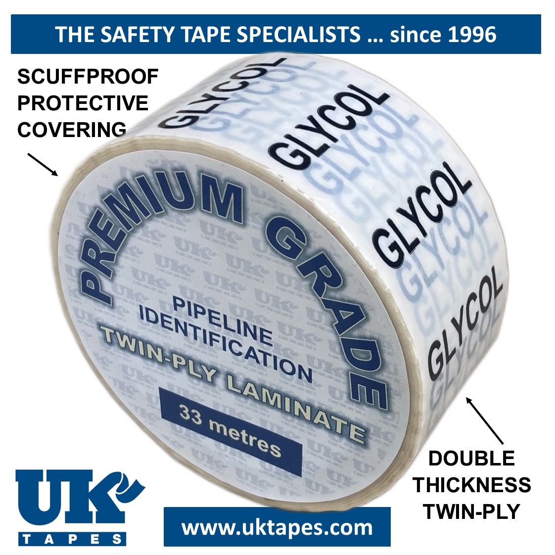 GLYCOL Pipe Marking Tape