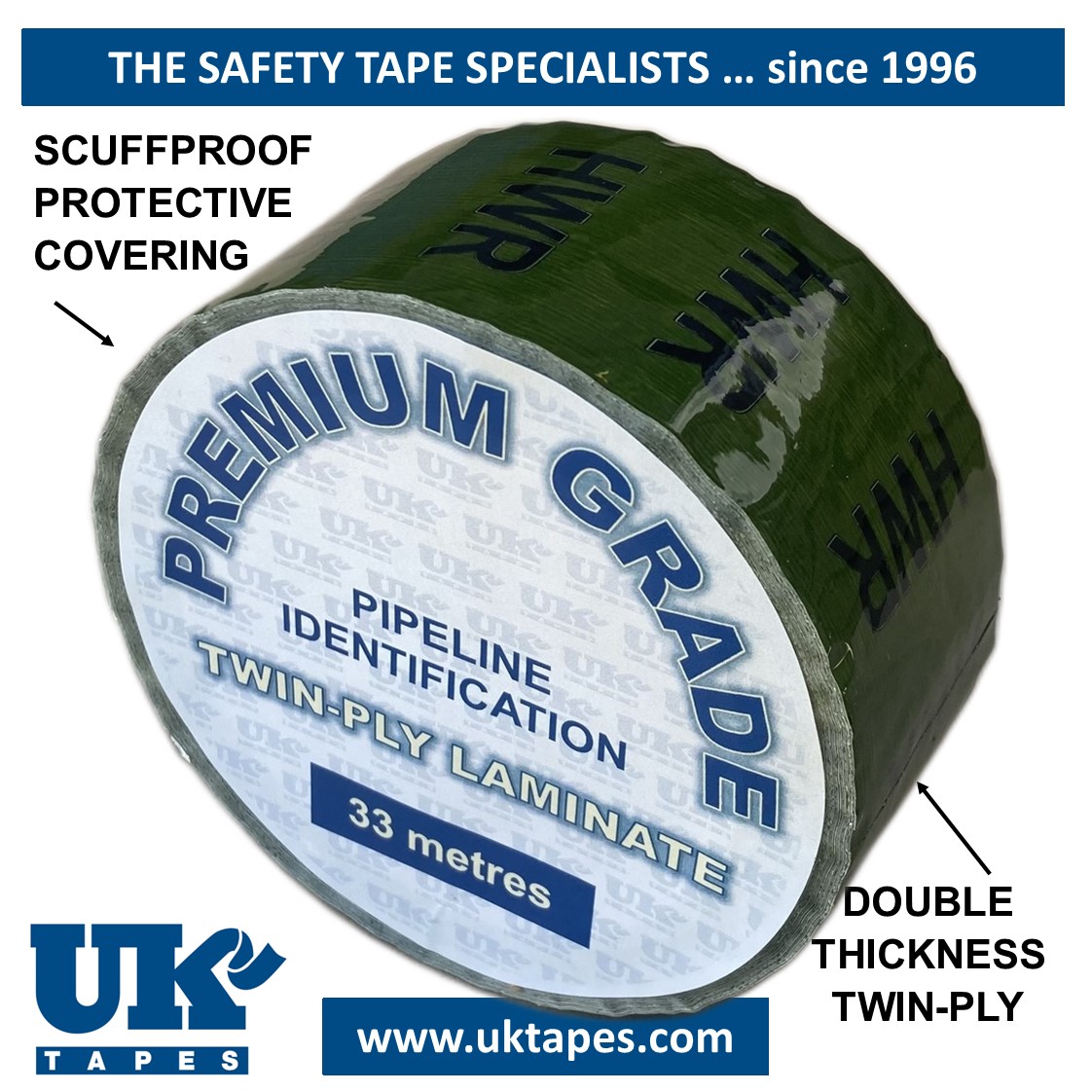 HWR Pipe Marking Tape