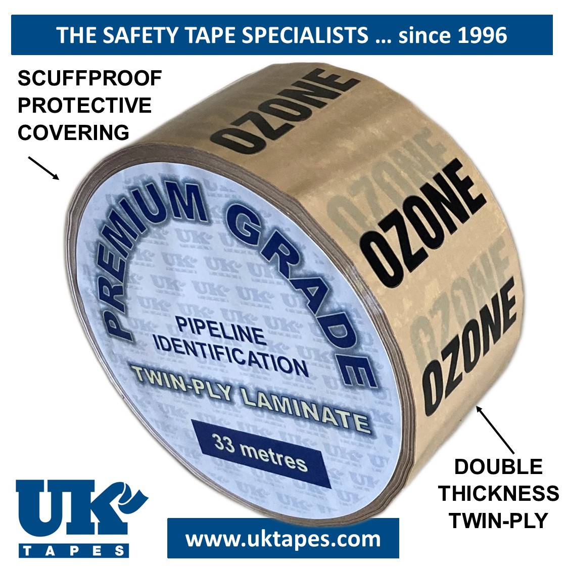 OZONE Pipe Marking Tape