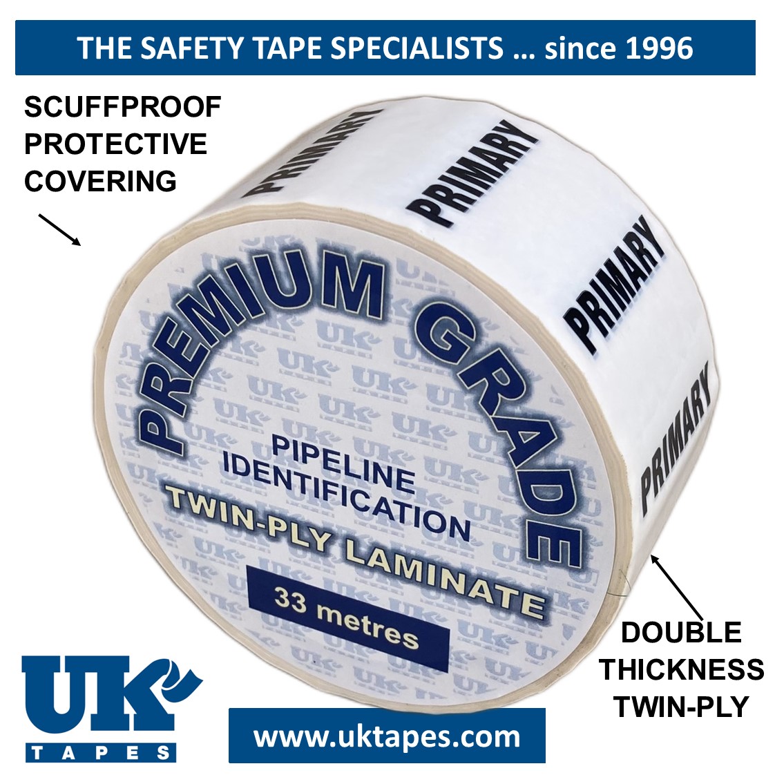 PRIMARY Pipe Marking Tape