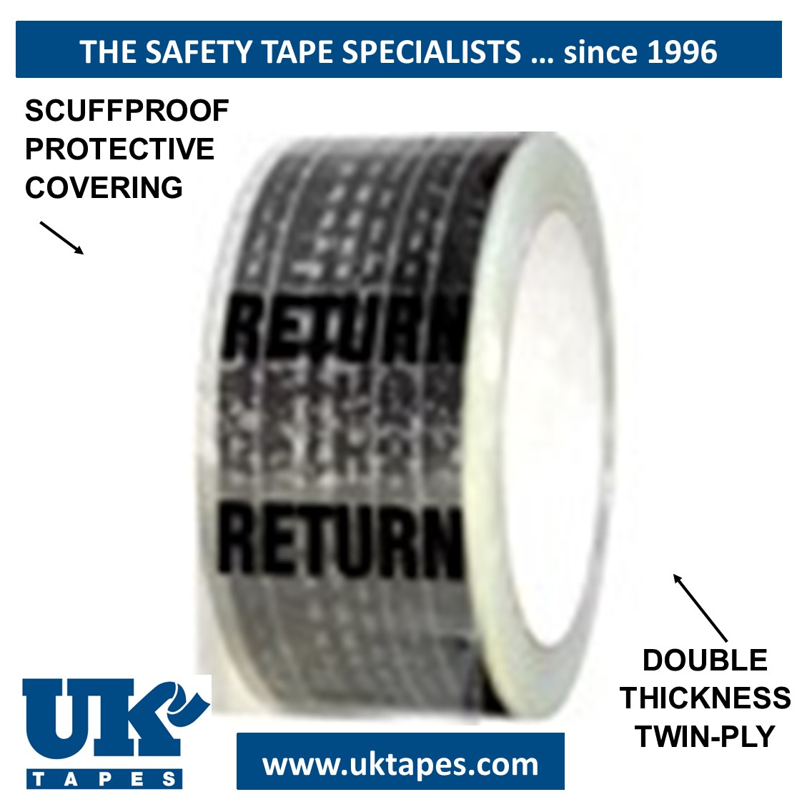 RETURN Pipe Marking Tape