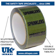 SPRINKLERS Pipe Marking Tape