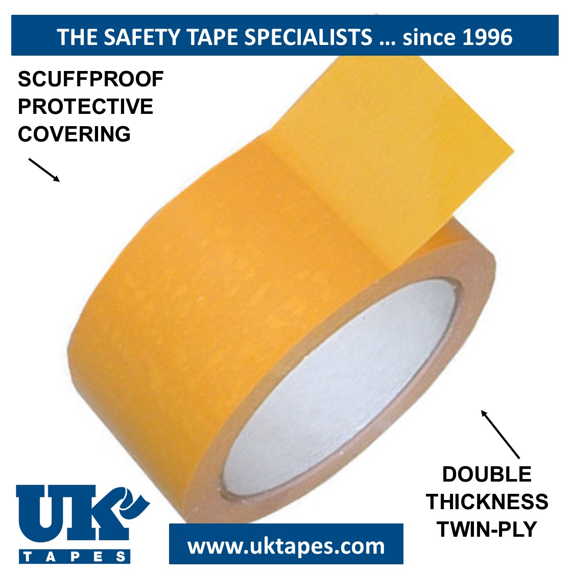YELLOW 08-E-51 Pipe Marking Tape