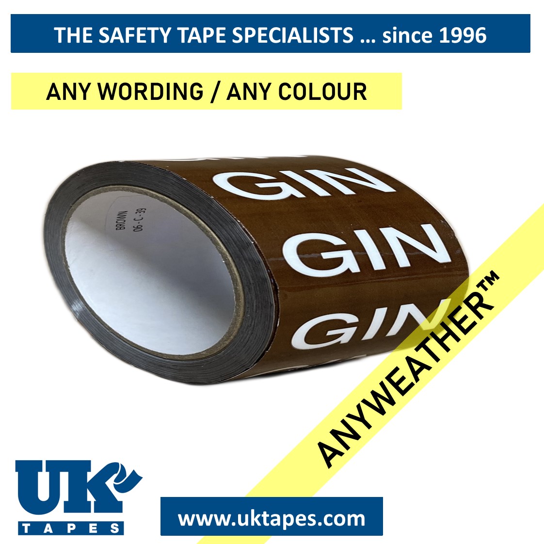 Custom printed ANYWEATHER&trade; (150mm)