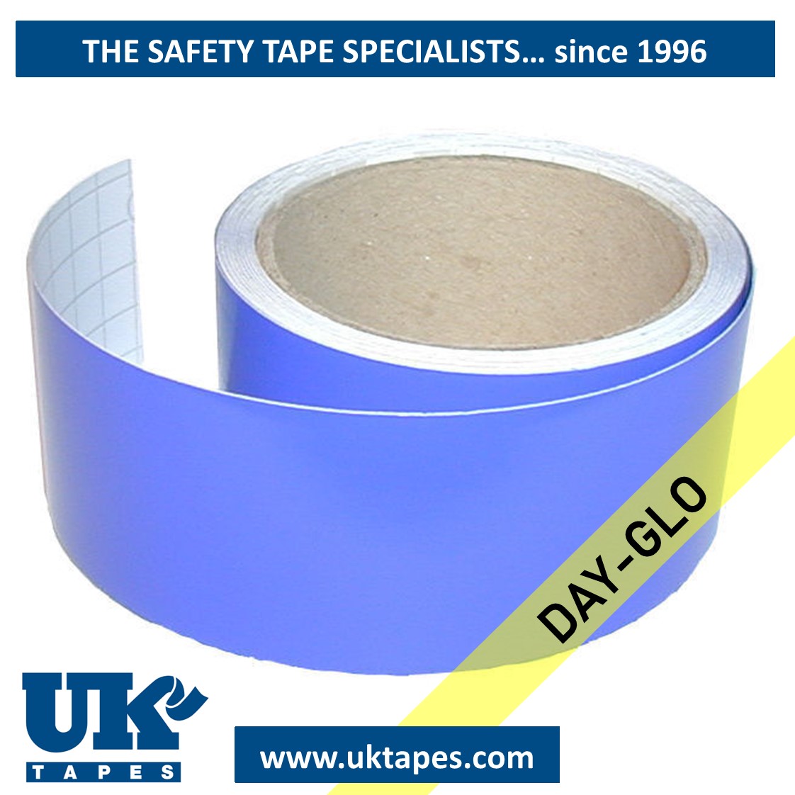 DAY-GLO marking tape: blue