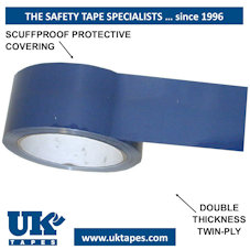 TWININATE&trade; marking tape: dark blue