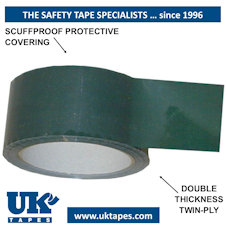 TWININATE&trade; marking tape: dark green