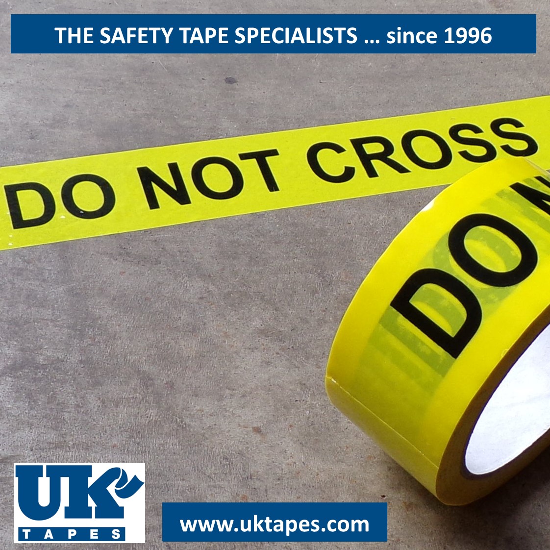 DO NOT CROSS Adhesive Tape