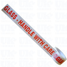 GLASS - HANDLE WITH CARE adhesive tape